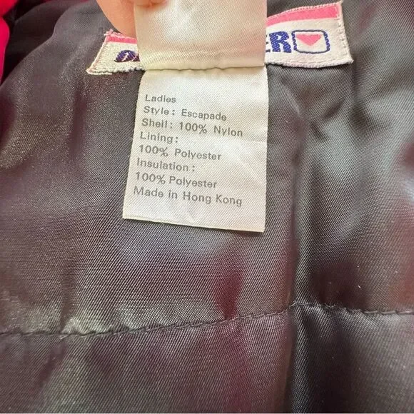 OBERMEYER 80’s 90’s Neon Escapade Snow Suit Size 4 - Picture 5 of 17